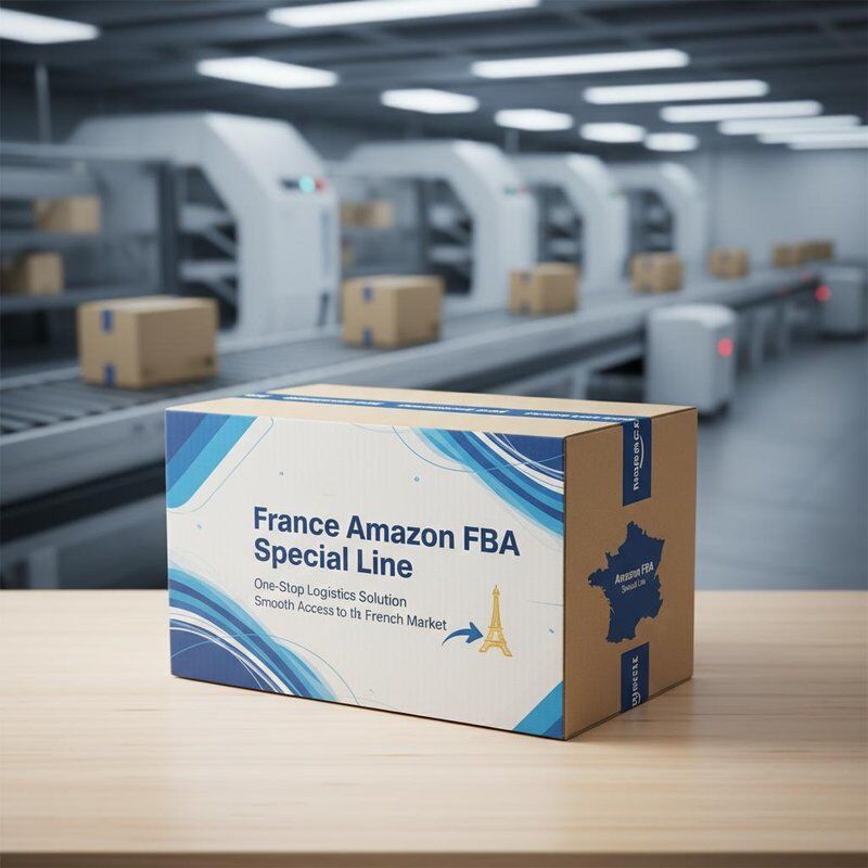 France Amazon FBA Special Line with Flexible Shipping Modes Professional EU Customs Clearance and Full FBA Warehouse Coverage for French Market Logistics