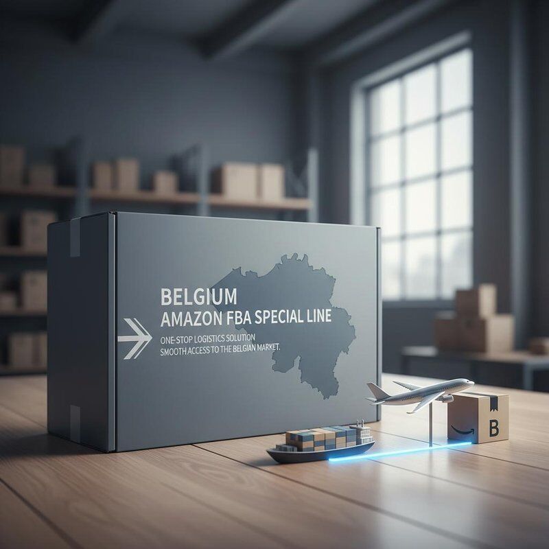 Belgium Amazon FBA Special Line with Flexible Shipping Modes, Professional EU Customs Clearance, and Full FBA Warehouse Coverage