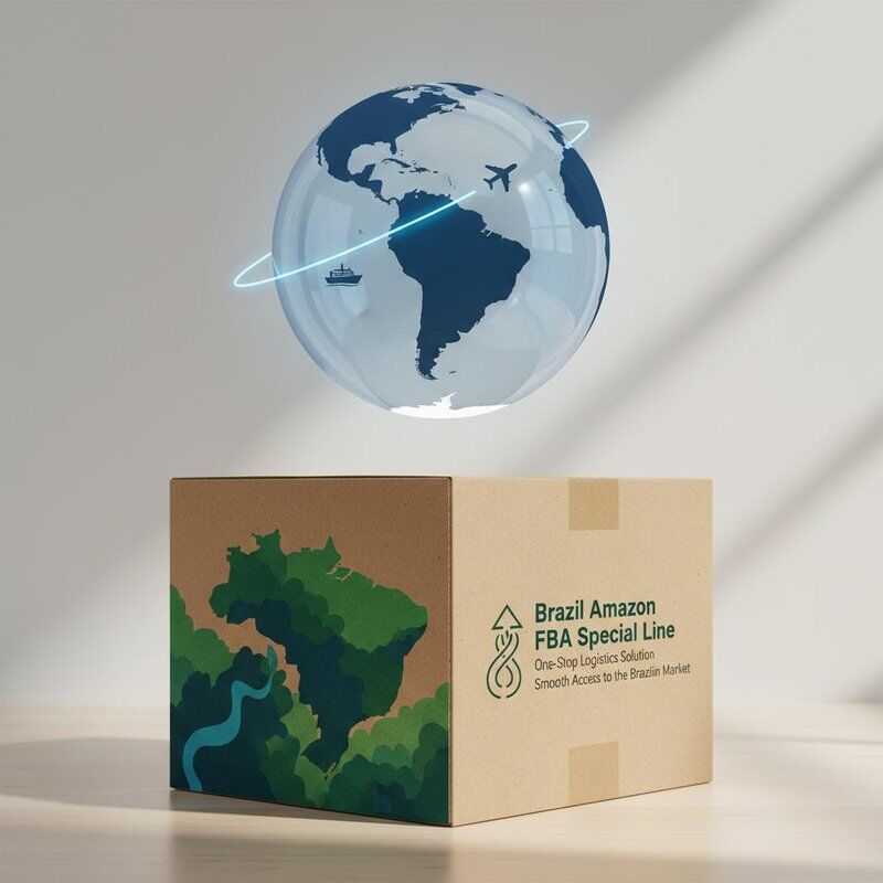 Brazil Amazon FBA Special Line with Flexible Shipping Modes, Professional Brazilian Customs Clearance, and Full FBA Warehouse Coverage