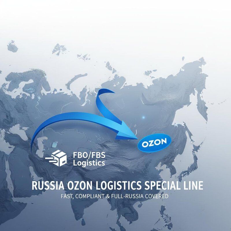 Russia Ozon FBO/FBS Special Line with Flexible Shipping Modes Professional Customs Clearance and Full Warehouse Coverage