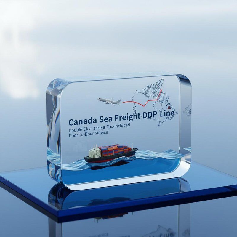 Canada Sea Freight DDP Shipping with Double Clearance Tax-Included Door-to-Door Service