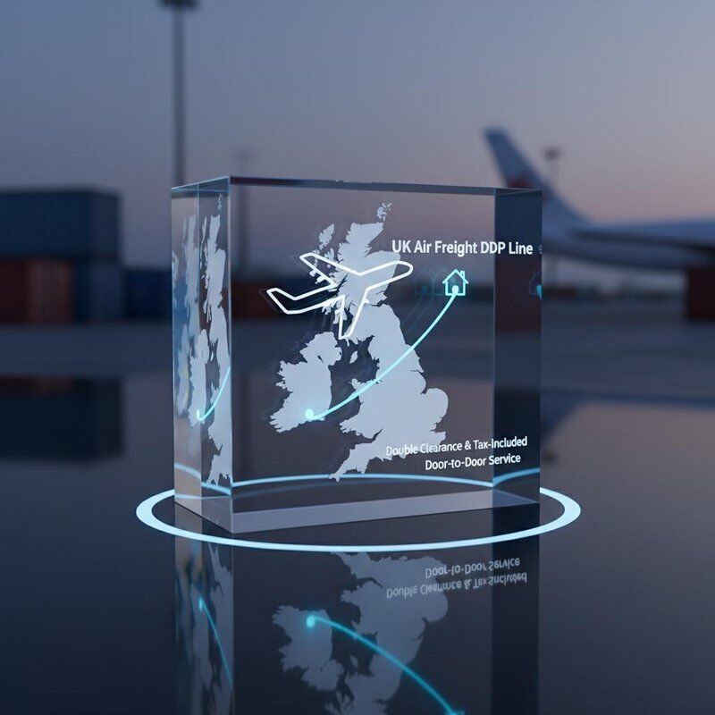 UK Air Freight DDP Shipping with Double Clearance Tax-Included Door-to-Door Service
