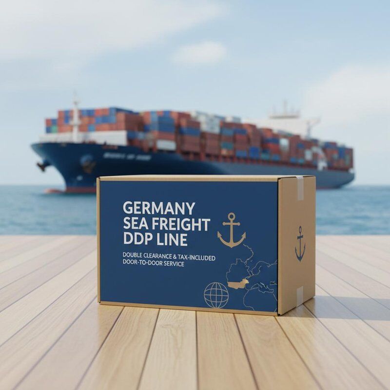 Germany Sea Freight DDP Shipping with Double Clearance Tax-Included Door-to-Door Service
