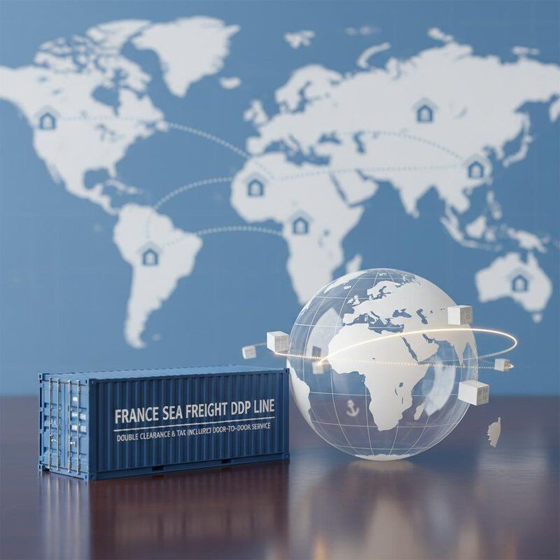 France Sea Freight DDP Shipping with Double Clearance Tax-Included Door-to-Door Service
