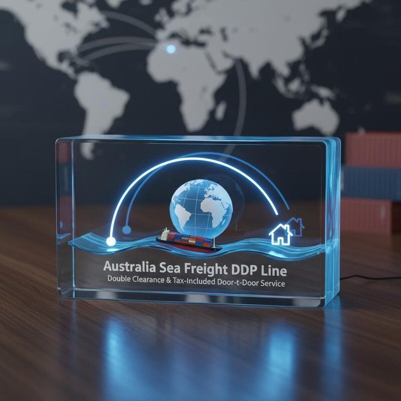 Australia Sea Freight DDP Shipping with Double Clearance Tax-Included Door-to-Door Service
