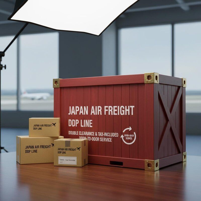 Japan Air Freight DDP Shipping with Double Clearance Tax-Included Door-to-Door Service