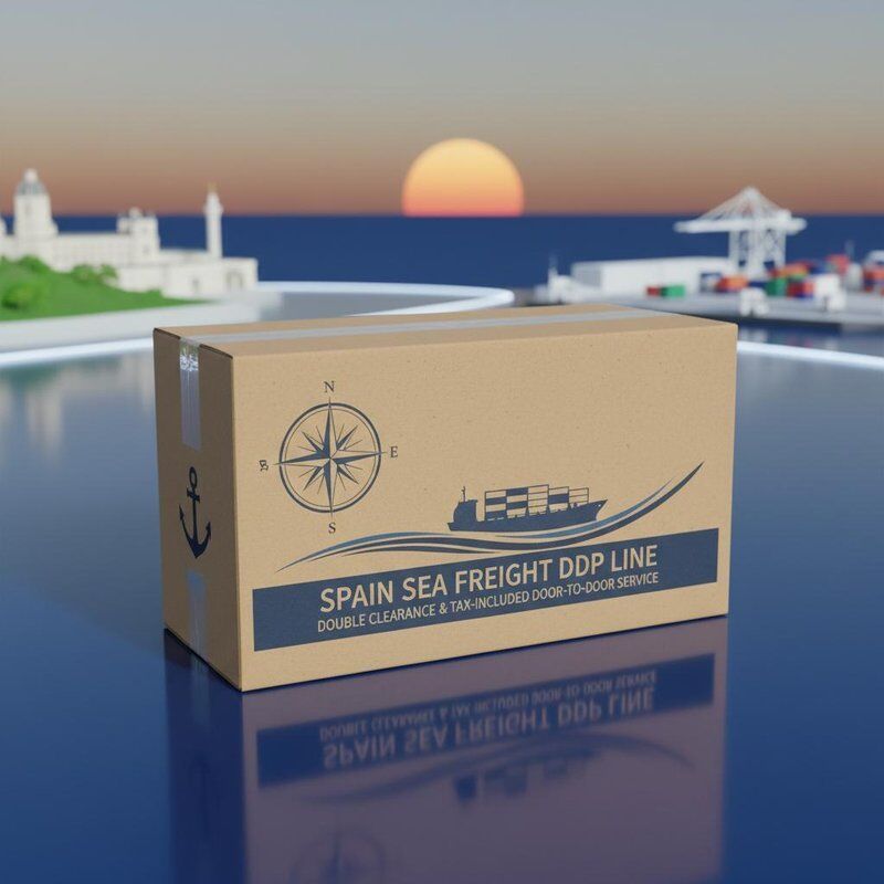 Spain Sea Freight DDP Shipping with Double Clearance Tax-Included Door-to-Door Service