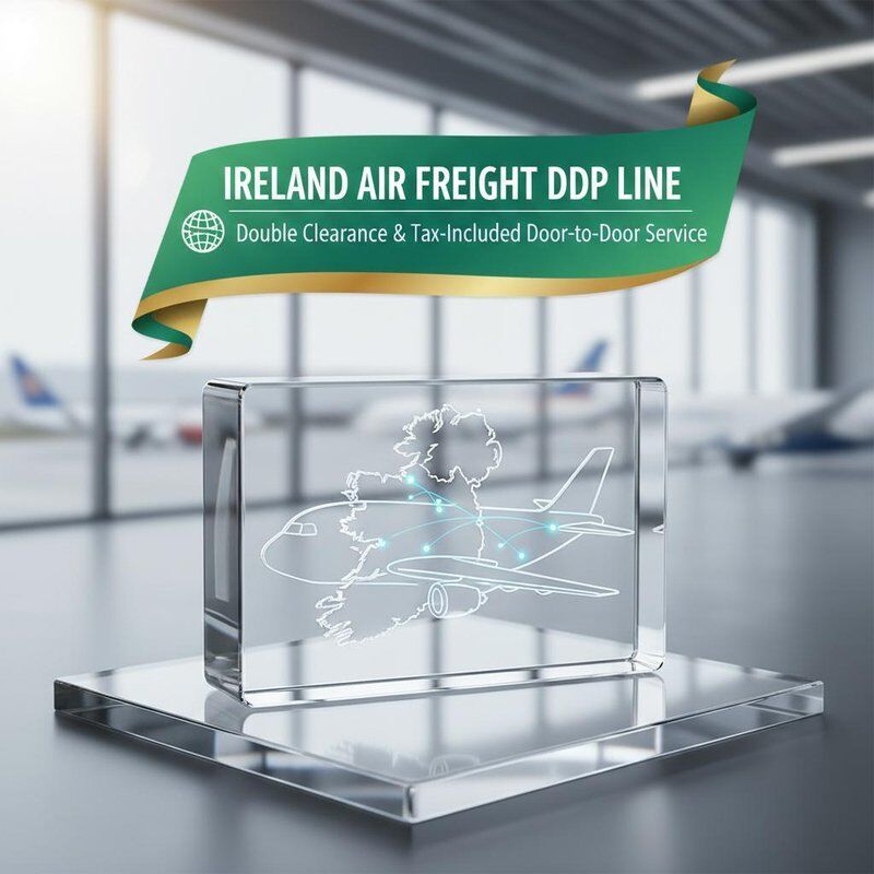 Ireland Air Freight DDP Line with Double Clearance Tax-Included Door-to-Door Service for International Freight Forwarding