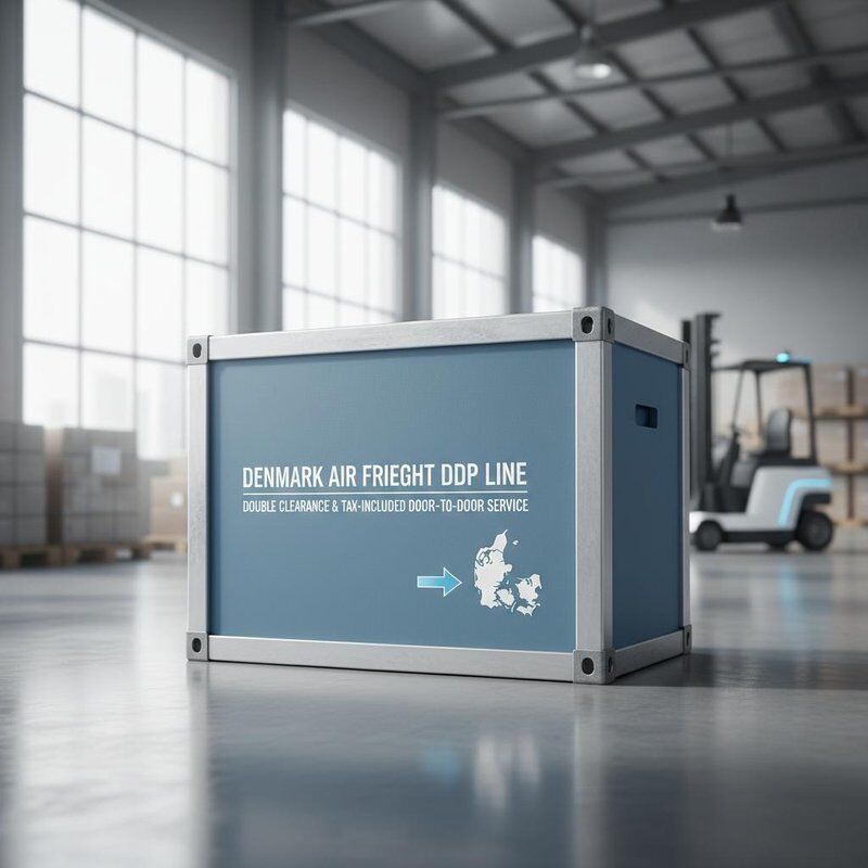 Denmark Air Freight DDP Shipping with Double Clearance Tax-Included Door-to-Door Service