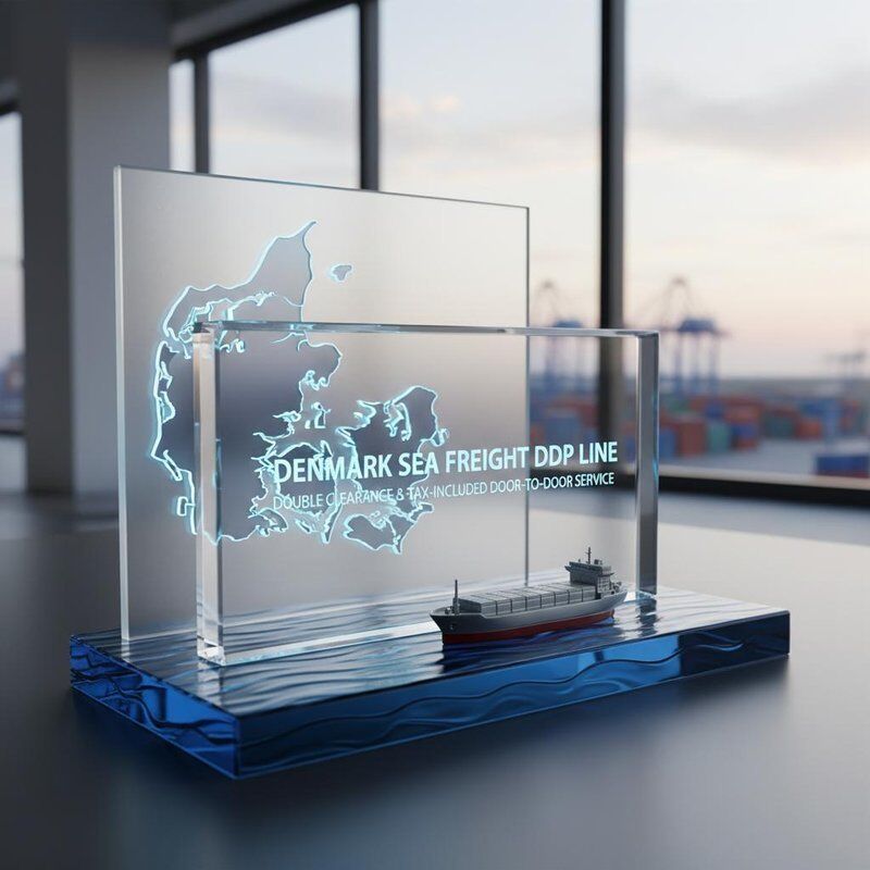 Denmark Sea Freight DDP Shipping with Double Clearance Tax-Included Door-to-Door Service