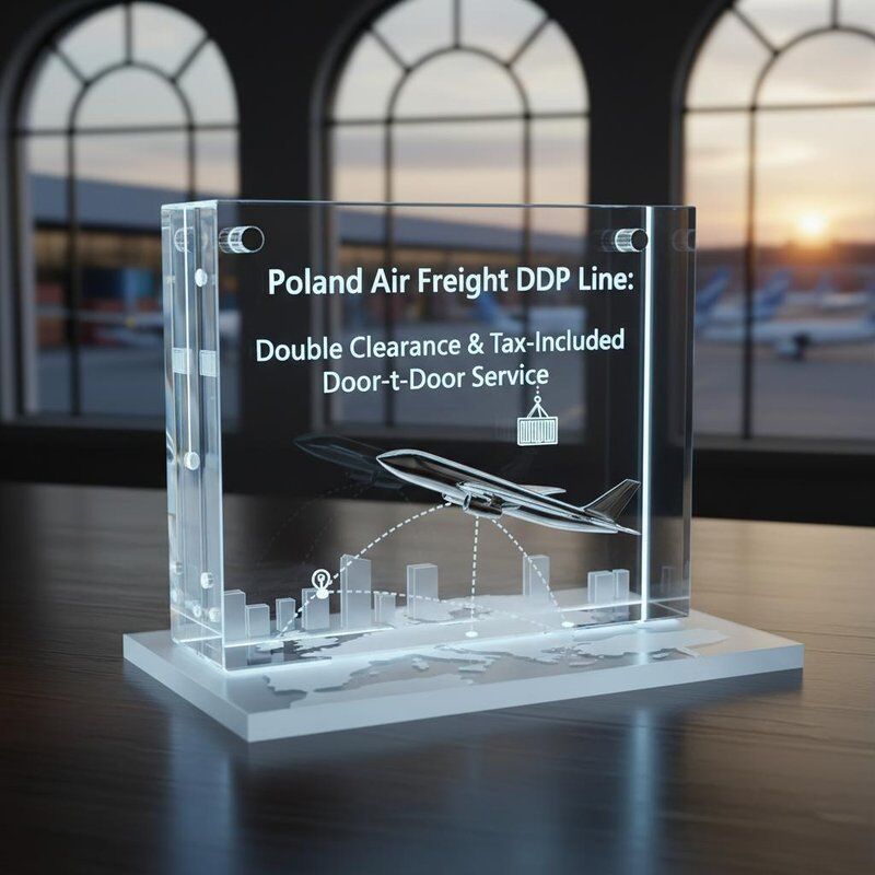 Poland Air Freight DDP Shipping with Double Clearance Tax-Included Door-to-Door Service