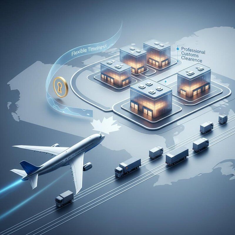 Canada Amazon Special Line with Flexible Timeliness and Professional Customs Clearance for Full Warehouse Coverage