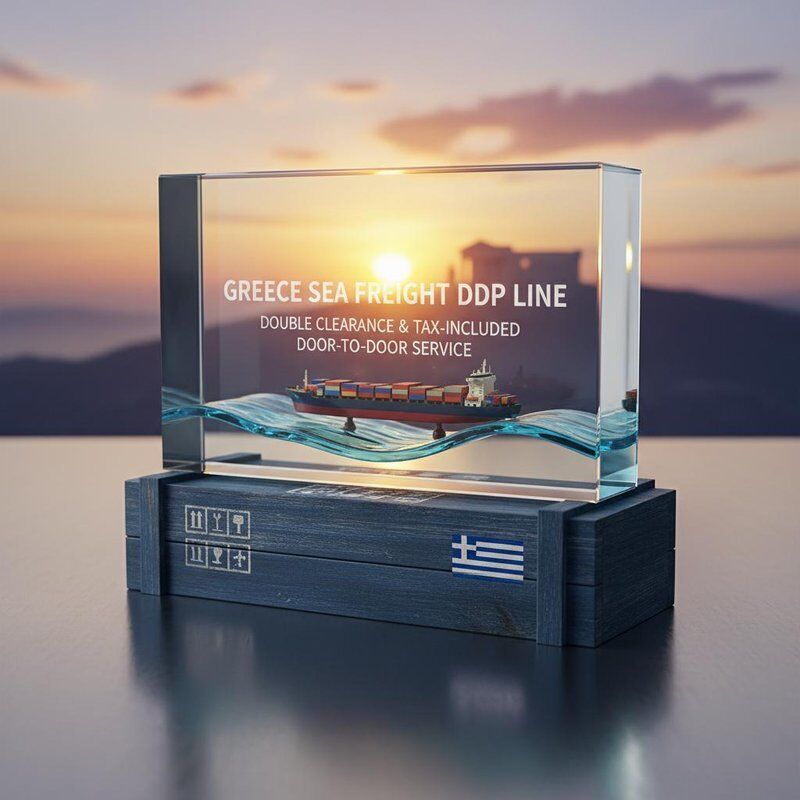 Greece Sea Freight DDP Shipping with Double Clearance, Tax-Included Door-to-Door Service