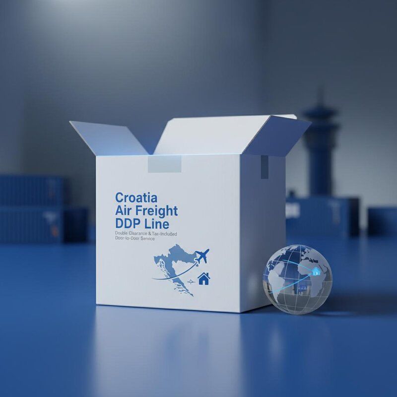 Croatia Air Freight Service with Double Clearance Tax-Included Door-to-Door DDP Shipping