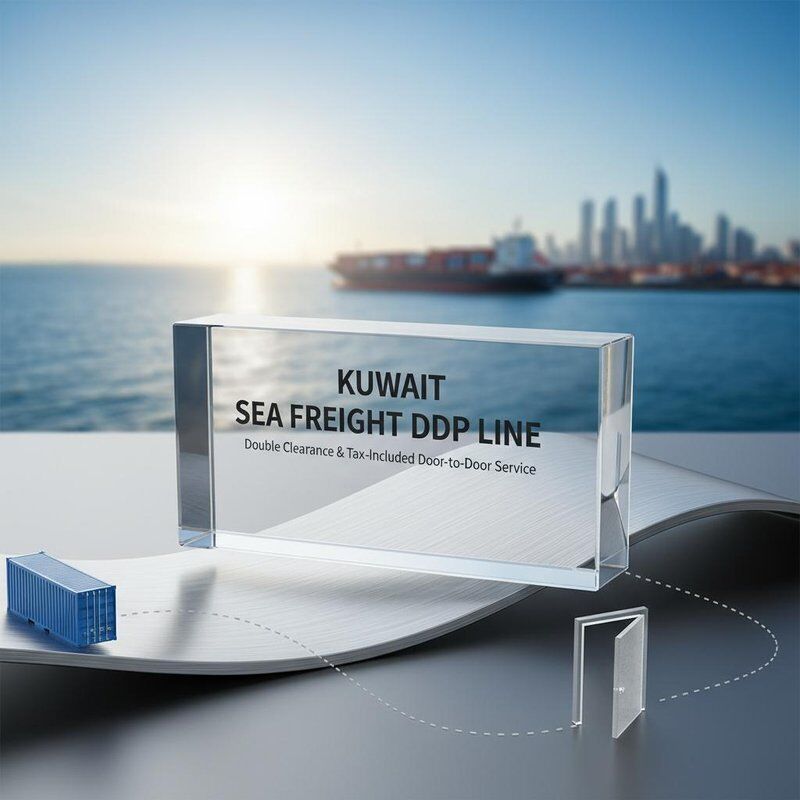 Kuwait Sea Freight DDP Service with Double Clearance, Tax-Included Pricing, and 24/7 Multilingual Support for International Freight Forwarding