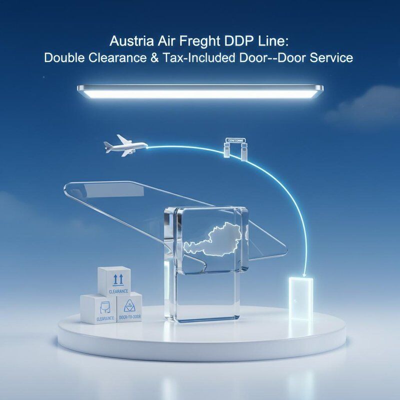 Austria Air Freight DDP Shipping with Double Clearance Tax-Included Door-to-Door Service