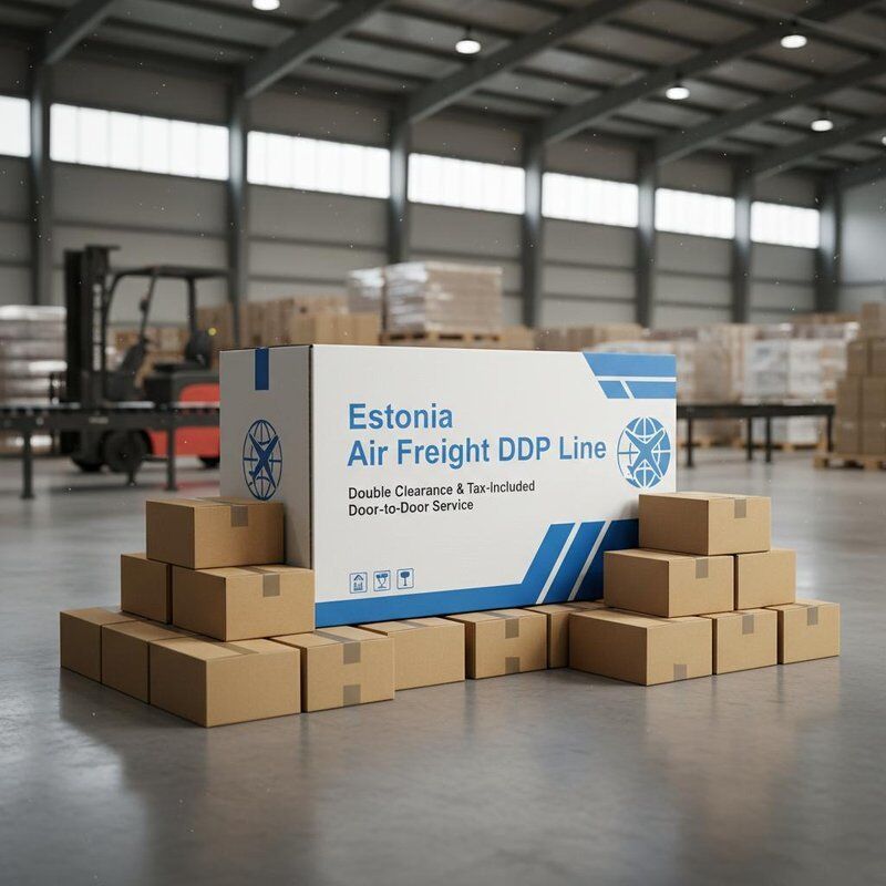 Estonia Air Freight DDP Service with Double Clearance, Tax-Included Door-to-Door International Freight Forwarding