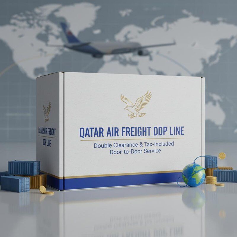 Qatar Air Freight DDP Service with Double Clearance, Tax-Included, and Door-to-Door Delivery