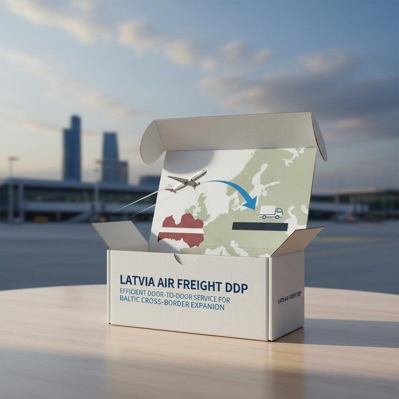 Latvia Air Freight DDP with Door-to-Door Service, Double Clearance, and 24/7 Multilingual Support for International Freight Forwarding