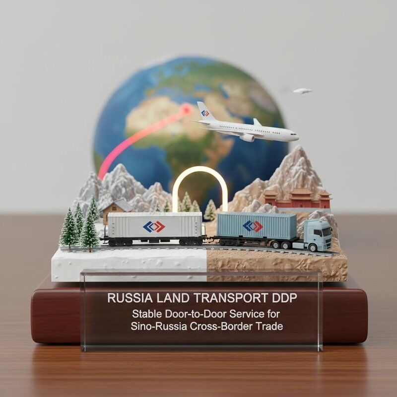 Russia Land Transport DDP with Stable Door-to-Door Service and Compliant Double Clearance for Cross-Border Logistics