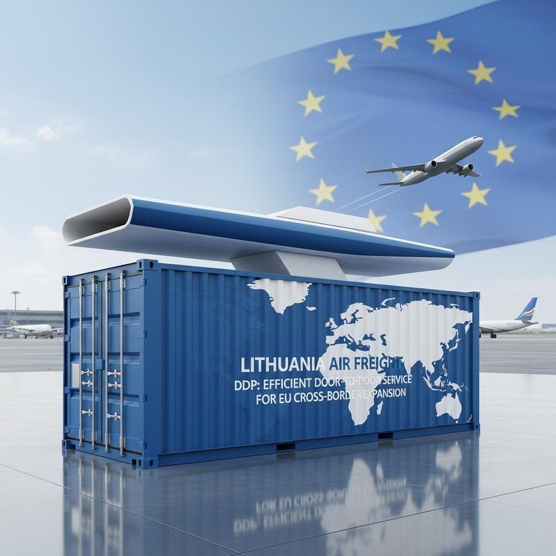 লিথুয়ানিয়া এয়ার ফ্রেইট DDP শিপিং দ্রুত সময়মত, সম্মতিযুক্ত ডাবল ক্লিয়ারেন্স এবং সংবেদনশীল কার্গো সমাধান সহ