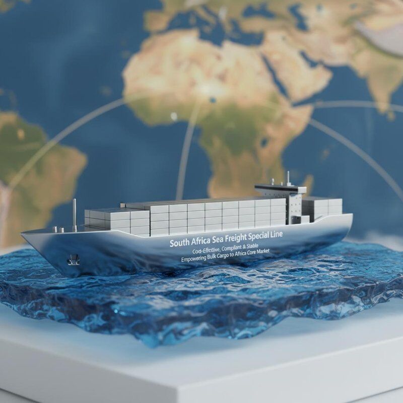 Cost-Effective South Africa Sea Freight with Compliant Customs Clearance and Stable Timeliness for Bulk Cargo Shipping