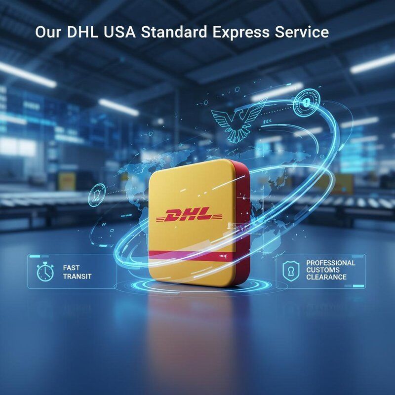 Official Authorized DHL USA Standard Express Service with Fast Transit and Professional Customs Clearance