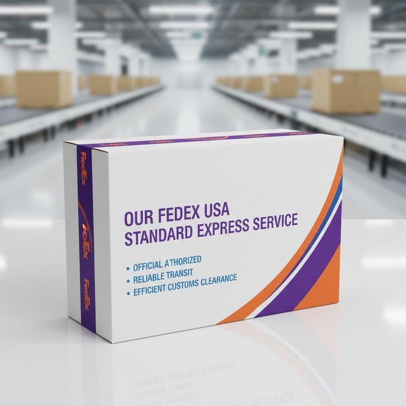 FedEx USA Standard Express Service for Fast 2-4 Business Days Delivery with Real-time Tracking and Professional Customs Clearance