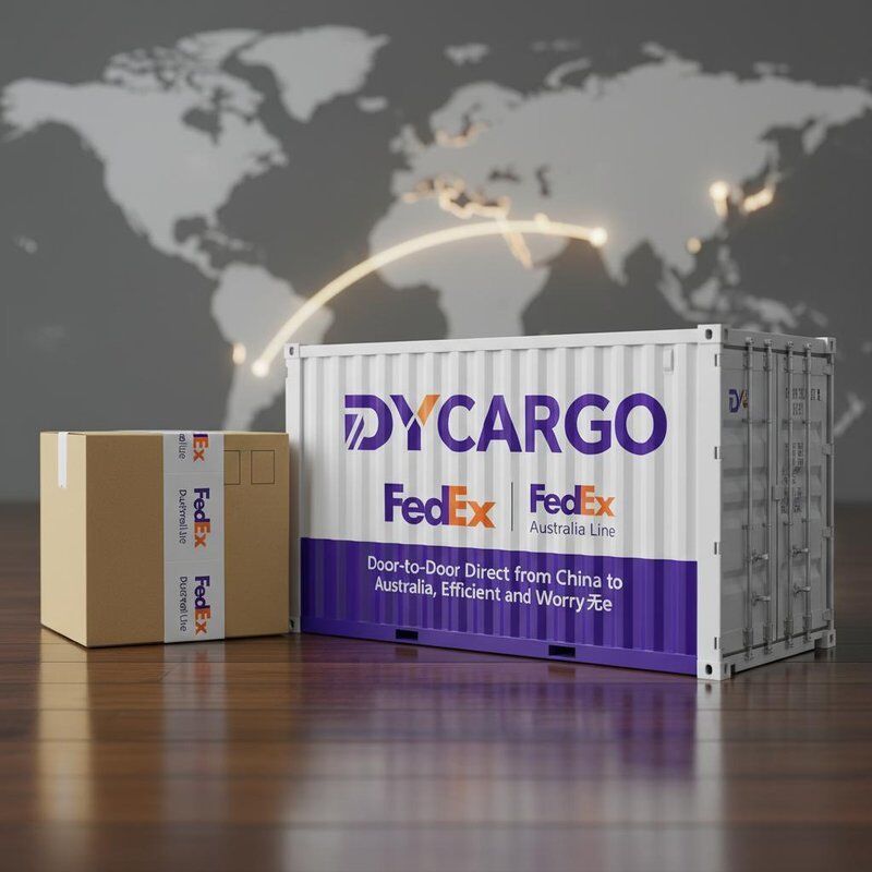 FedEx Australia Line International Freight Forwarding with Real-time Tracking and Customs Clearance Including 7 Days Free Storage
