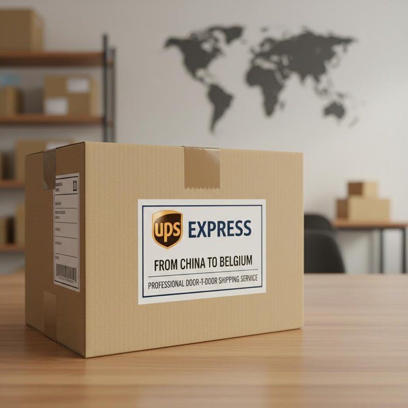 UPS Express Shipping from China to Belgium with 2-3 Business Days Delivery, Professional EU Customs Clearance, and Real-time Tracking