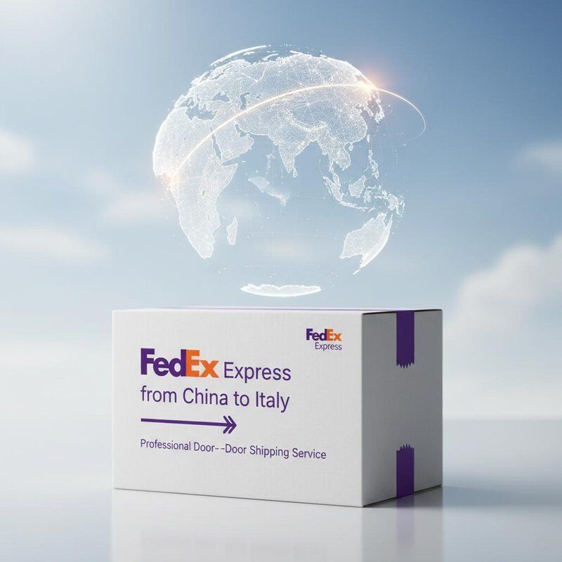 FedEx Express International Freight Forwarding with 1-2 Business Days Delivery and Professional EU Customs Clearance for Full Coverage in Italy