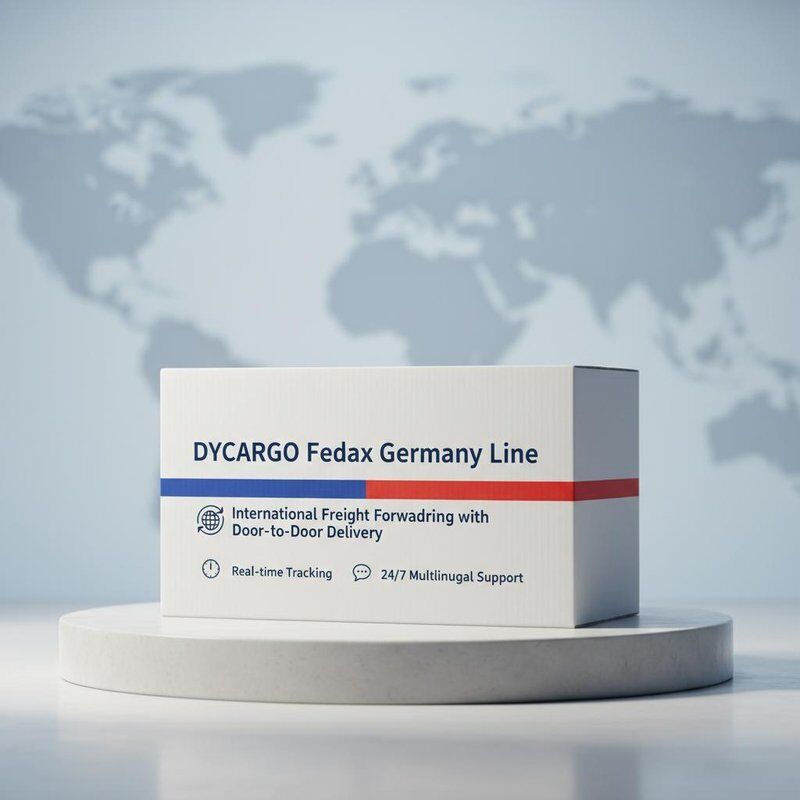 DYCARGO FedEx Germany Line International Freight Forwarding with Door-to-Door Delivery Real-time Tracking and 24/7 Multilingual Support
