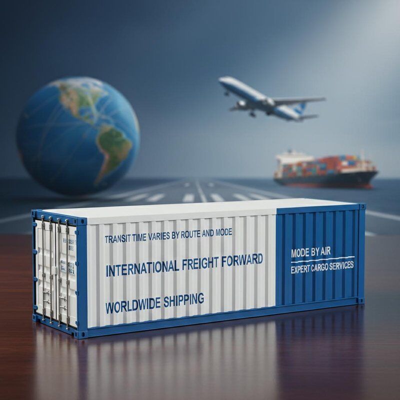 International Freight Forwarder with Real-time Tracking and Flexible Transit Time for Worldwide Destination