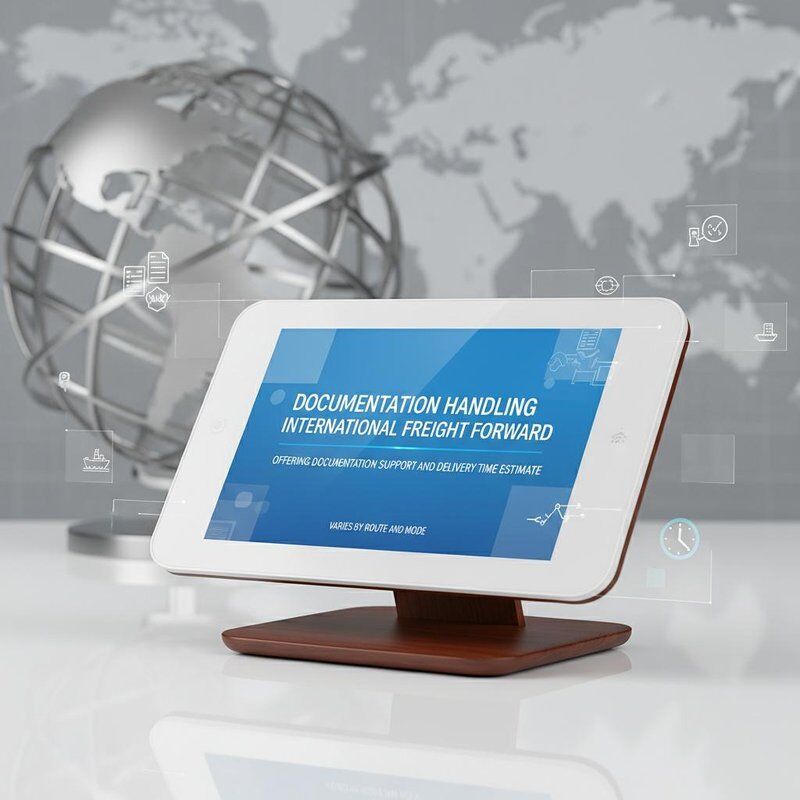 International Freight Forwarding Service with Global Destination Coverage, Customs Clearance Support, and Documentation Handling