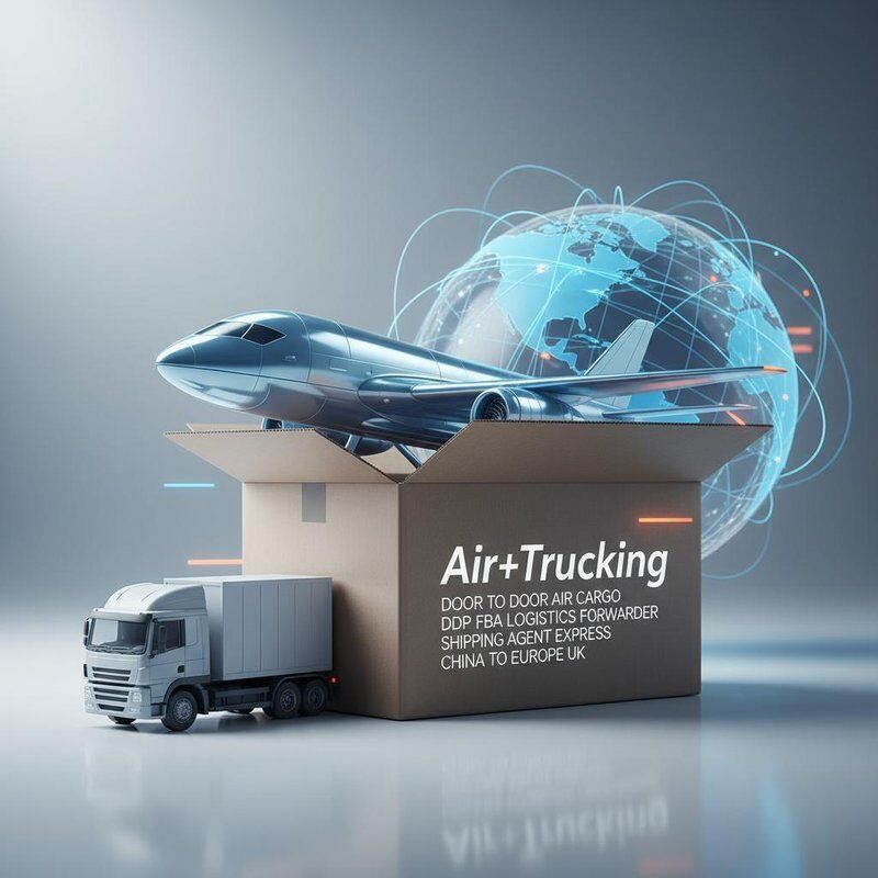 Door-to-Door Air Freight Forwarder with Customs Clearance and Free Storage DDP Shipping from China to Europe UK