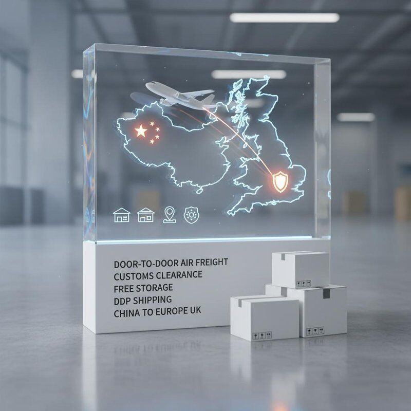Door-to-Door Air Freight Forwarder with Customs Clearance and Free Storage DDP Shipping from China to Europe UK
