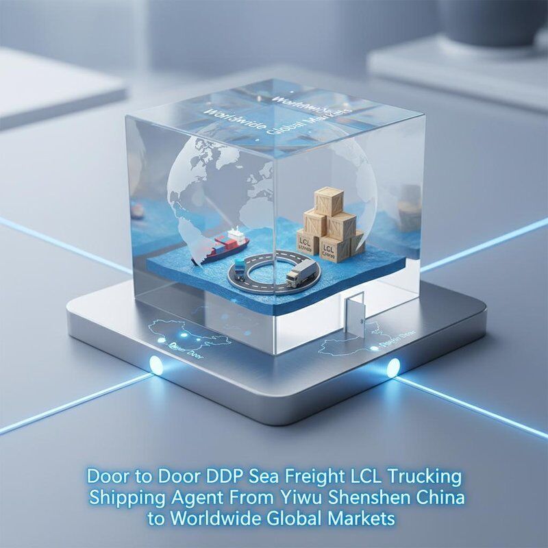 Professional Door-to-Door DDP Sea Freight LCL Shipping Agent with Global Coverage Logistics Services
