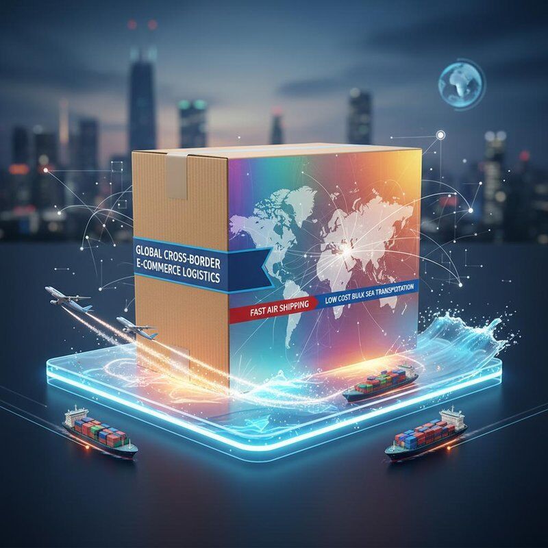 Global Cross-border E-commerce Logistics Fast Air Shipping Low Cost Bulk Sea Transportation