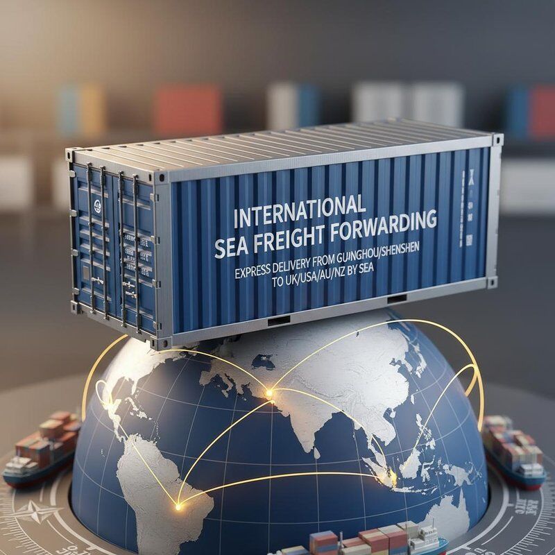 International Sea Freight Forwarding for Express Delivery From Guangzhou/Shenzhen to the UK/USA/AU NZ by Sea