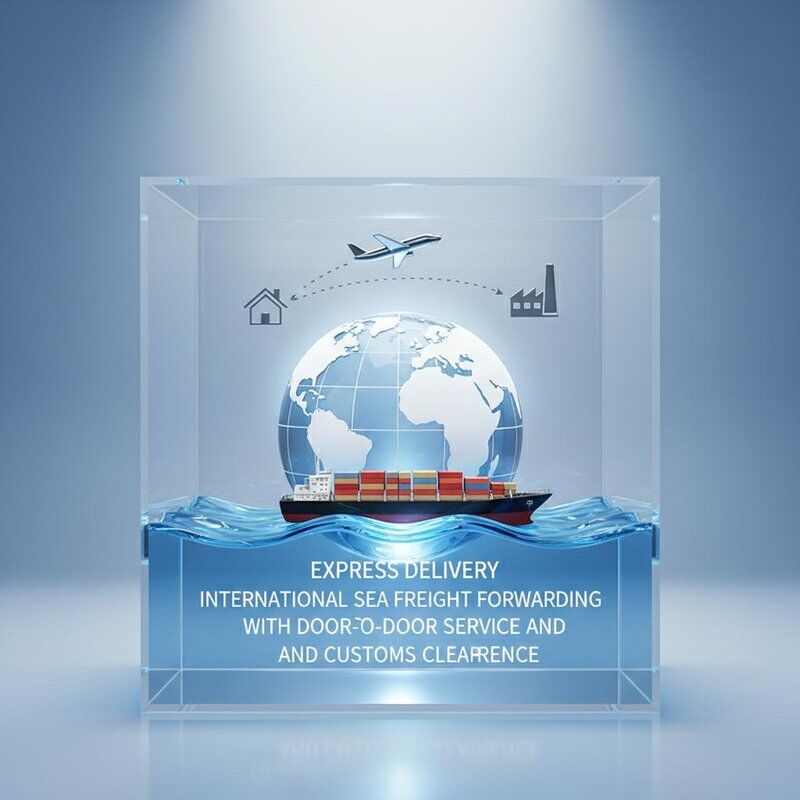 Express Delivery International Sea Freight Forwarding with Door-to-Door Service and Customs Clearance