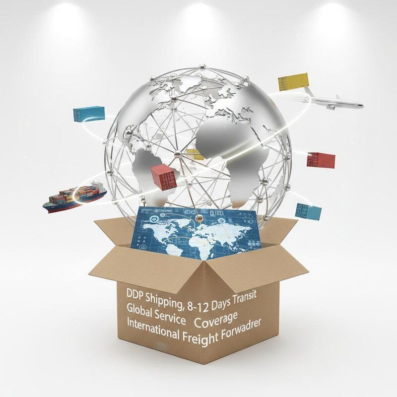 International Freight Forwarder and Shipping Agent Offering DDP Shipping with 8-12 Days Transit and Global Service Coverage