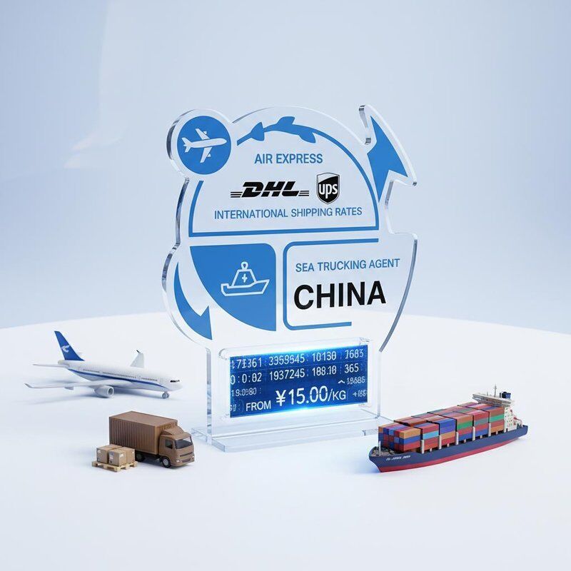 চীন থেকে DHL UPS আন্তর্জাতিক শিপিং রেট এয়ার এক্সপ্রেস এবং সি ট্রাকিং এজেন্ট