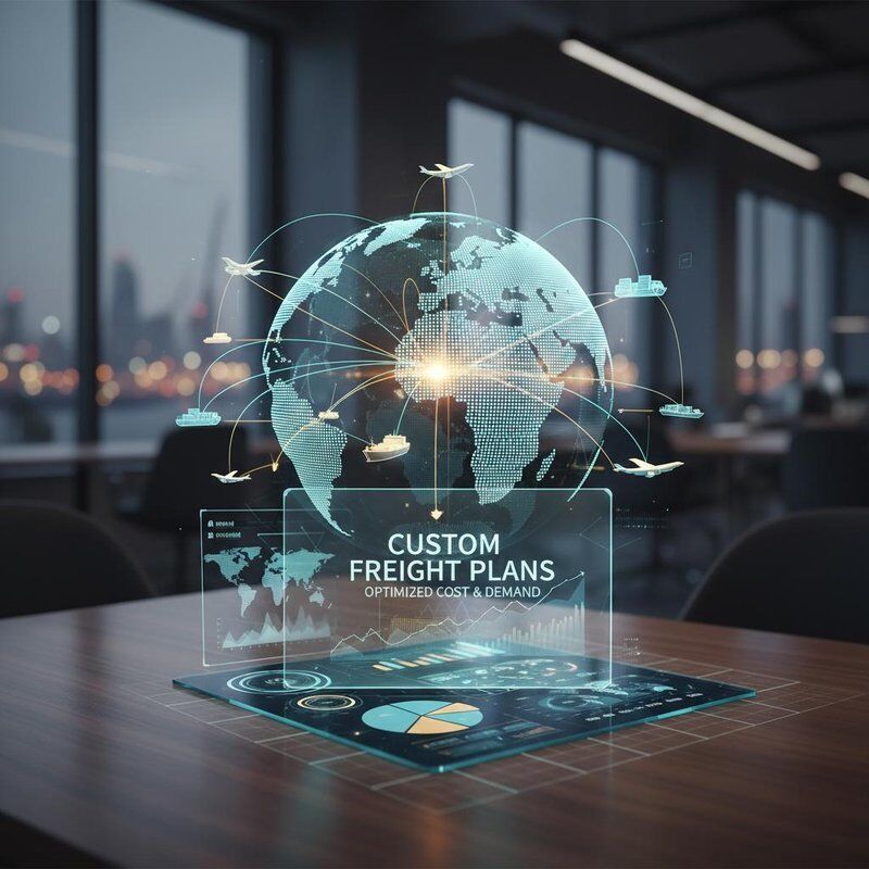 Custom International Freight Forward plans crafted to meet unique shipping demands and optimize freight costs effectively