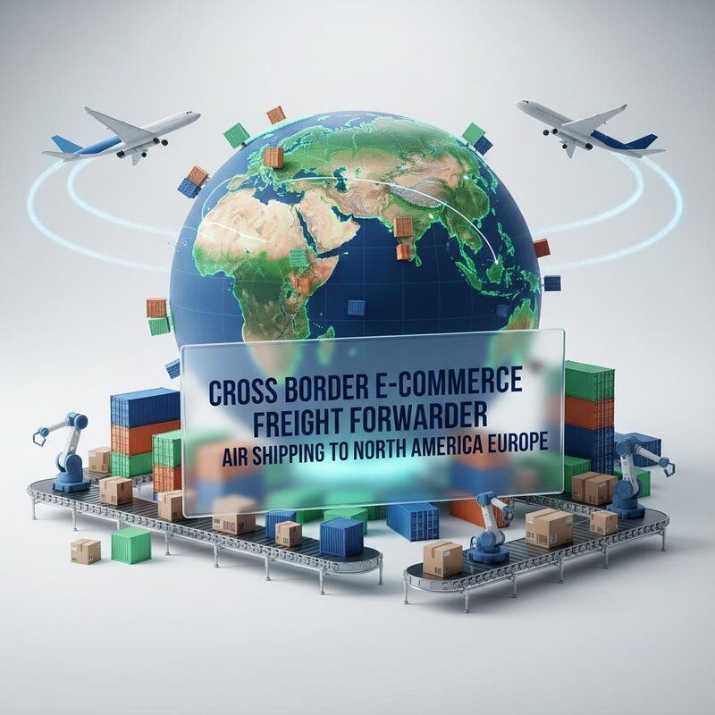 Cross Border E-commerce Freight Forwarder Air Shipping to North America Europe