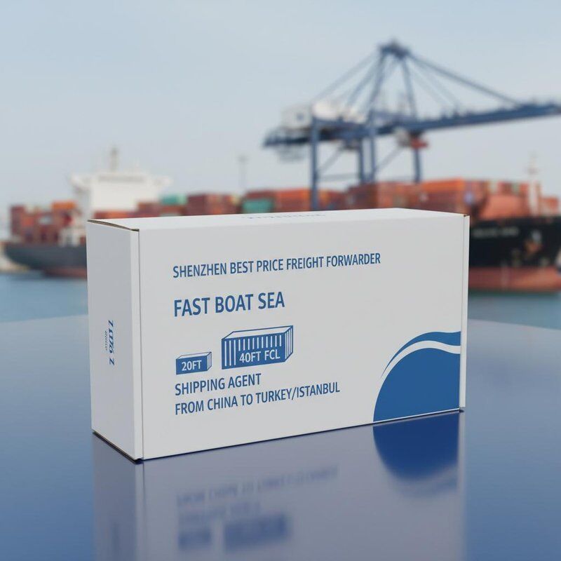 Shenzhen Best Price Freight Forwarder with Fast Boat Sea and 20FT 40FT FCL Shipping Agent to Turkey