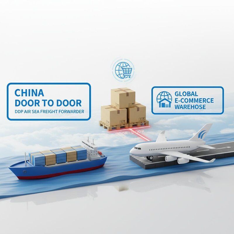 China Door to Door DDP Air Sea Freight Forwarder to Global E-commerce Warehouse