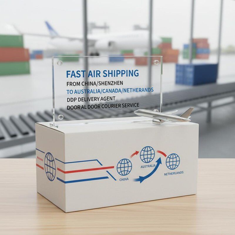 Fast Air Shipping from China to Australia Canada Netherlands with Door-to-Door Delivery DDP Logistics Service