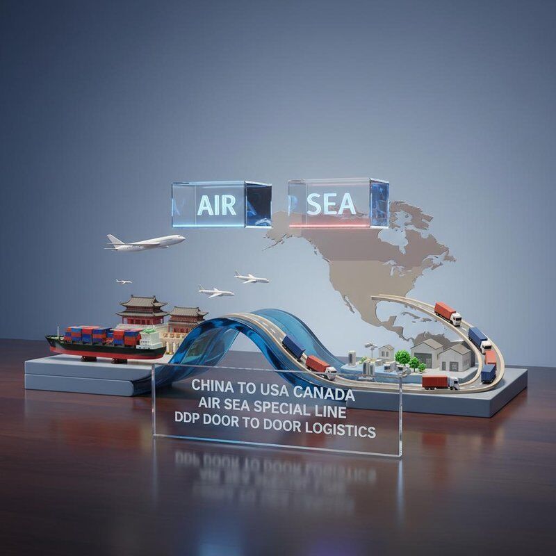 China to USA Canada Air Sea Special Line DDP Door to Door Logistics