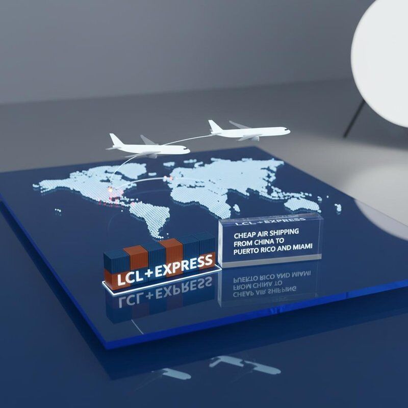 International Freight Forwarding with LCL+Express Air Shipping and DDP Service Included for Cheap Air Freight to Puerto Rico and Miami