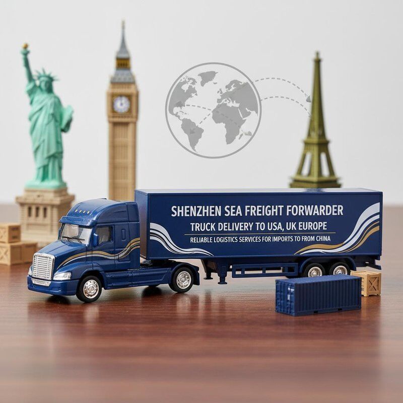Reliable Freight Forwarder Offering Door-to-Door Service with Double Clearance and Tax-Included DDP Shipping